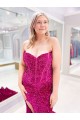 Affordable Velvet Sequin Sheath Sweetheart Sweep Train Evening Dress UK
