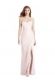 Affordable Stretch Crepe Pink Trumpet Sweetheart Long Semi Formal Evening Dress UK